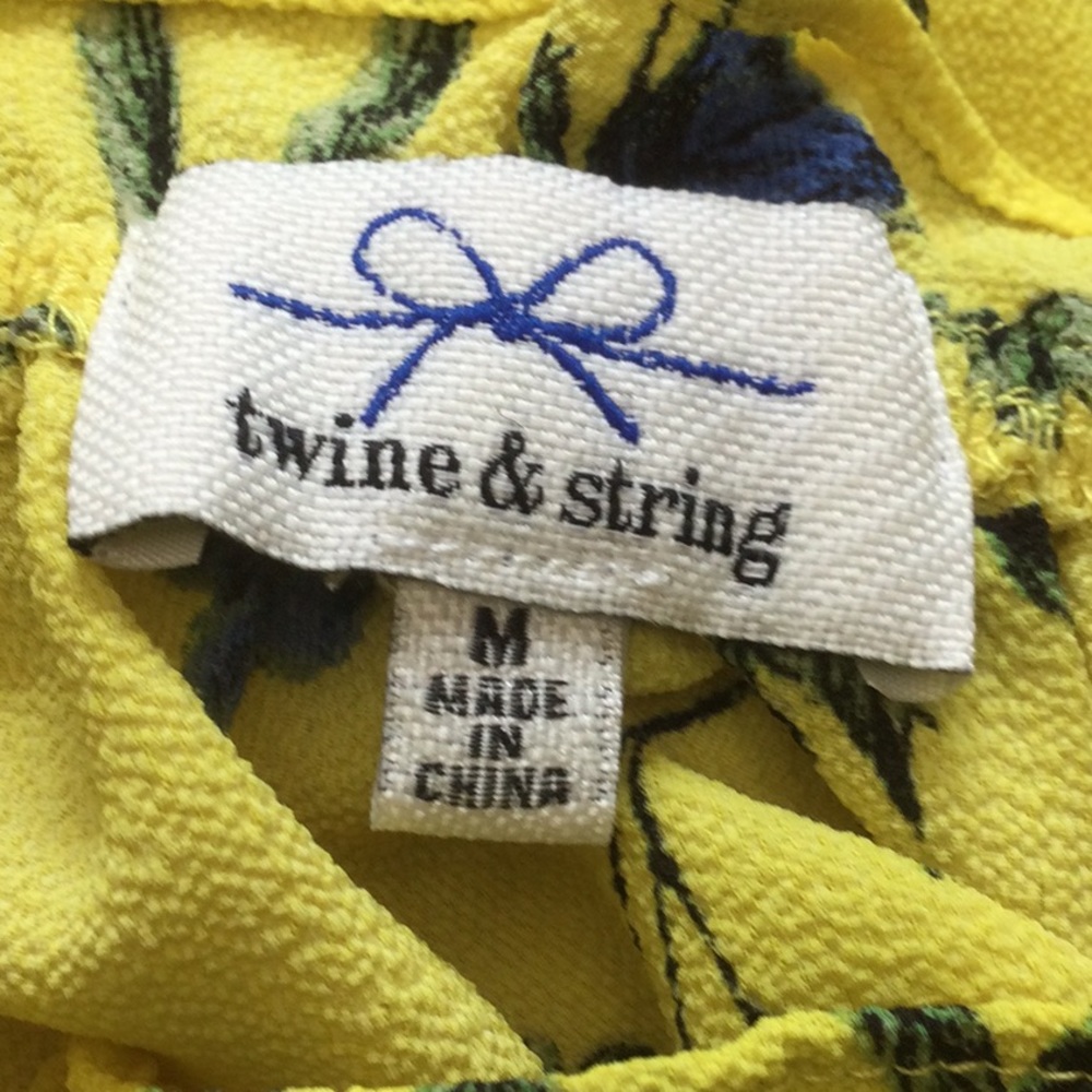 Twine & String Top - Picture 6 of 7
